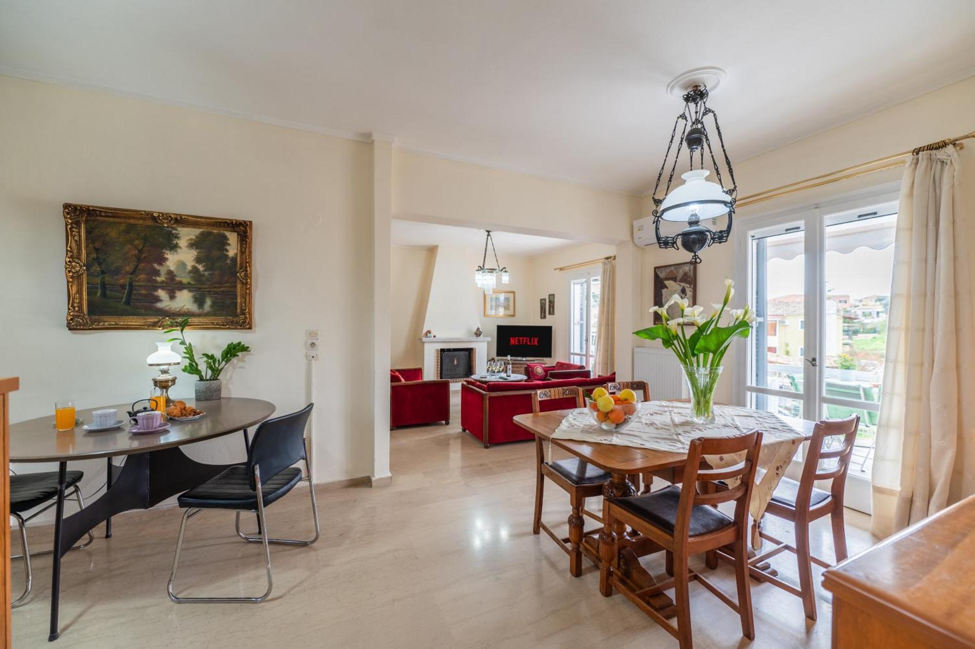 Appartamento 3bdr Sunny In Corfu Town Alepou