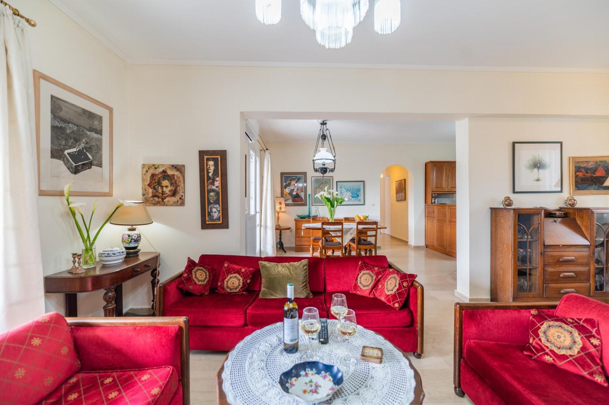 3bdr Sunny In Corfu Town Alepou