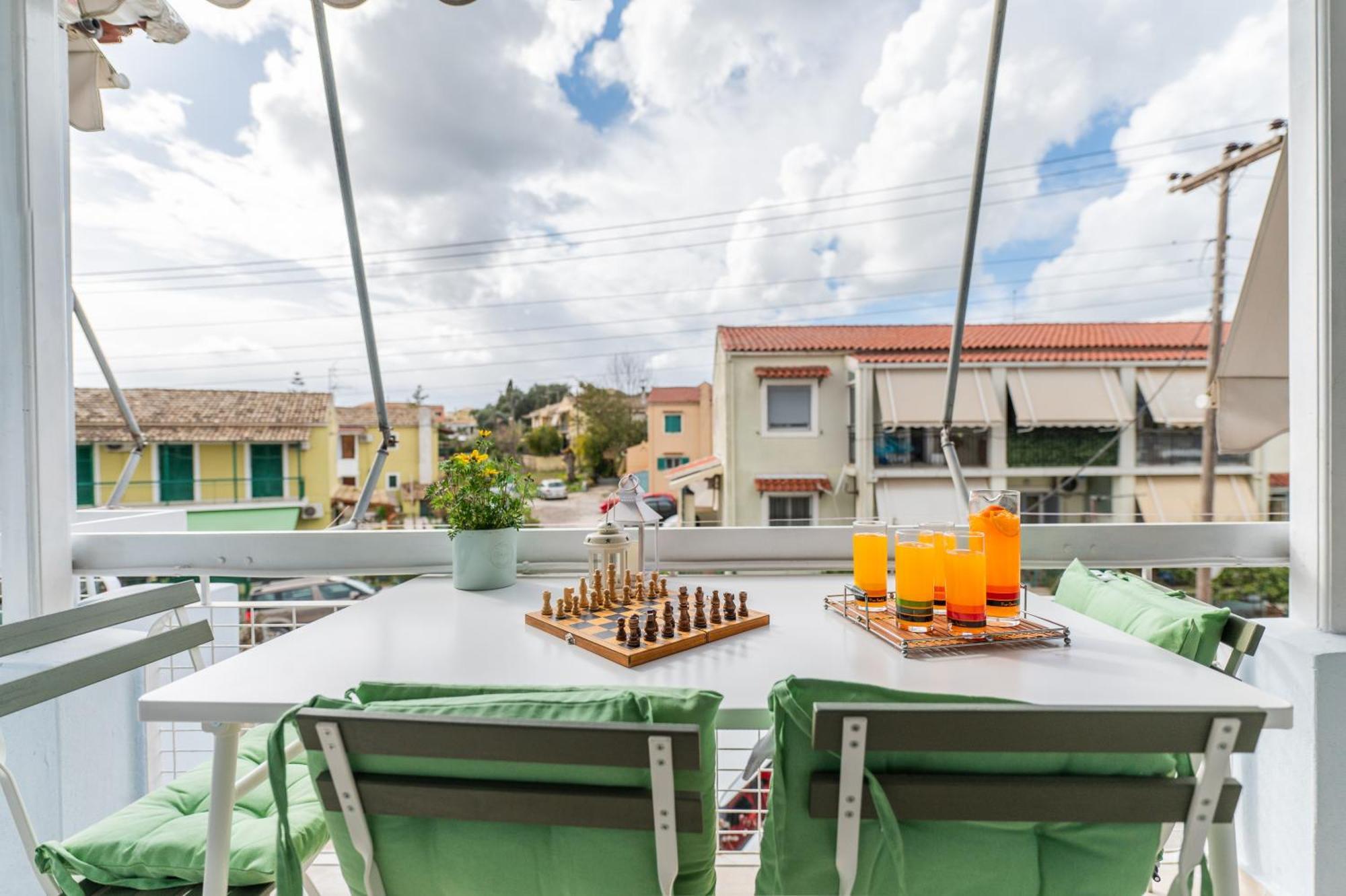 3bdr Sunny In Corfu Town Apartment Alepou